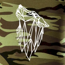 Geometrie - vlk - vyjící