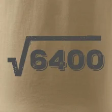 Narozeniny odmocnina 80