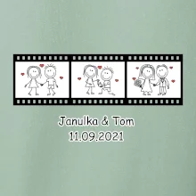 Svatební den - váš nápis (Hana-creative)