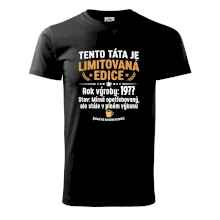 Tento táta je limitovaná edice