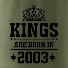 Kings are born in 2003