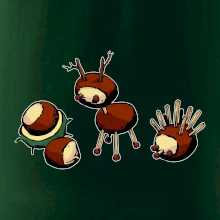 Kaštanová zvířátka - v řadě