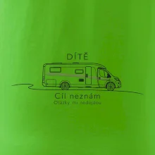 Dítě cíl neznám otázky mi nedojdou obytný automobil