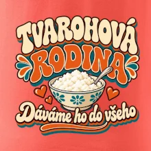 Tvarohová rodina dává tvaroh do všeho
