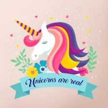 Unicorns are real duhový