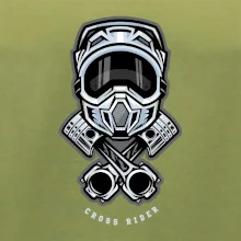 Cross rider písty helma