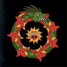 Mayové - zvířata had v kruhu