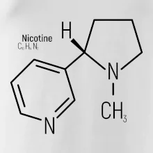 Molekulární struktura Nikotin