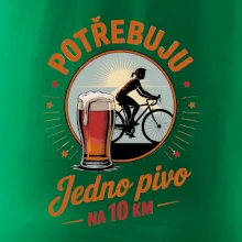 Potřebuju jedno pivo na 10 km