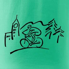 Cyklista na výletě