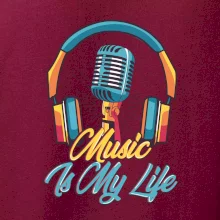 Music is my life sluchátka