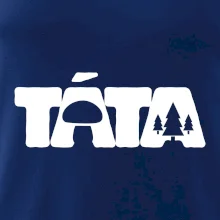 Táta nápis - houbař