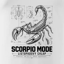 Listopadový štír technický nákres scorpio mode
