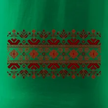 Ukrajinský vzor - červený