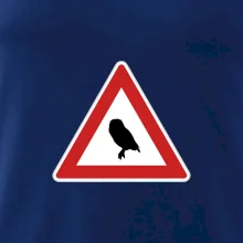 Dopravní značka - Pozor sova