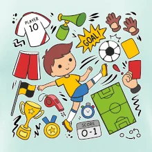 Malý fotbalista ikony