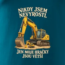 Nikdy jsem nevyrostl jen moje bagry jsou větší