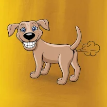 Prdící pes kreslený (Hana-creative)