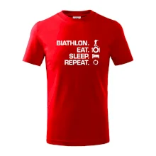 Biathlon Eat Sleep Repeat