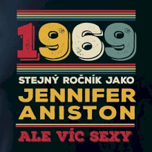 1969 stejný ročník jako Jennifer Aniston