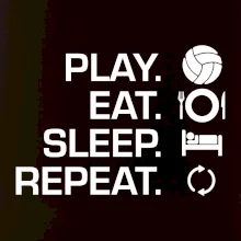 Play Eat Sleep Repeat volejbal