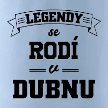 Legendy se rodí v dubnu