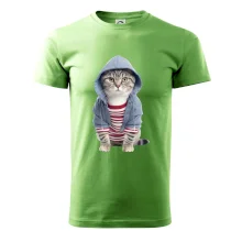 Kočka v pruhovaném triku