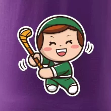 Ikona pozemní hokej holka