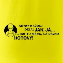 Zedník - kdyby každej dělal jak já, tak to máme už dávno hotový