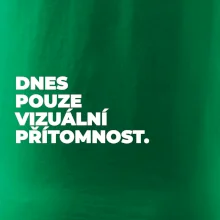 DNES POUZE VIZUÁLNÍ PŘÍTOMNOST.