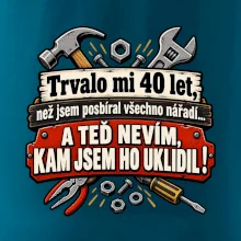Trvalo mi 40 let, než jsem posbíral všechno nářadí