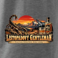Listopadový gentleman whisky a horský západ slunce
