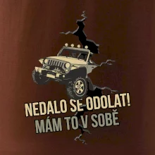 Nedalo se odolat, mám to v sobě offroad