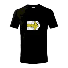 Párová turistická značka žlutá