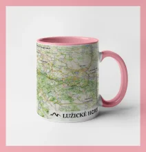 Hrnek - Lužické hory mapa Hrnek - Lužické hory mapa