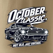 Říjnová klasika americký veterán muscle car