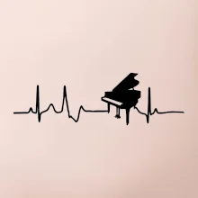 Piano ekg - křídlo