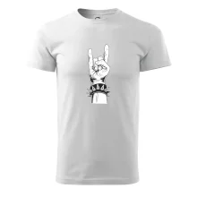 Rock ruka s náramkem