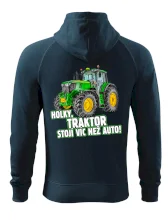 Holky, traktor stojí víc než auto
