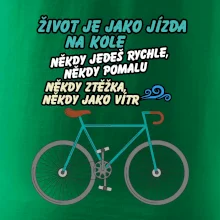 Život je jako jízda na kole
