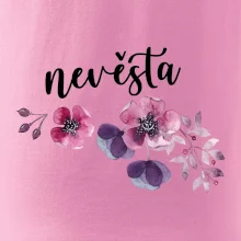 Nevěsta květy růžové