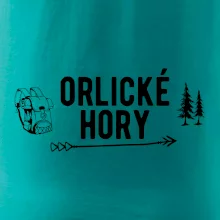 Orlické hory nápis