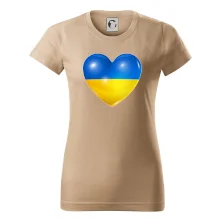 Ukrajina srdce vlajka