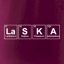 Láska  - periodická tabulka