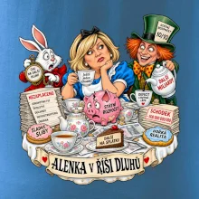 Alenka v říši dluhů čajový dýchánek státního rozpočtu