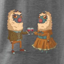 Alpaky s vínem pár