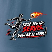 Nohejbalový pekelný servis