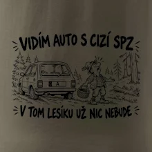 Vidím auto s cizí spz