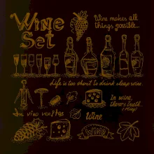 Víno vše pohromadě