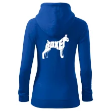 Boxer nápis v těle